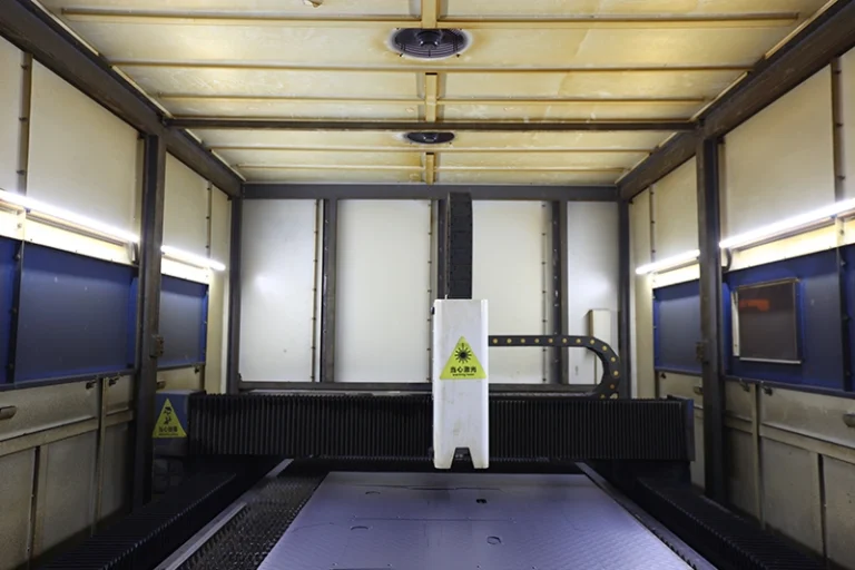 Wanhoo factory flat laser cutting line for three-wheeler steel parts