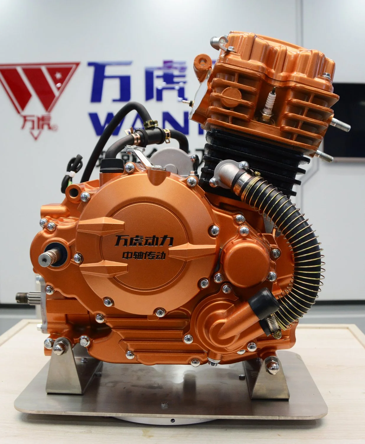 Wanhoo Mid-Shaft III generation 300cc engine, right side view